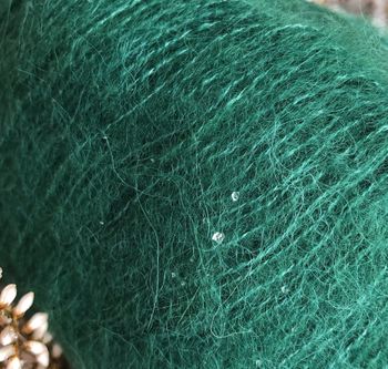Alpaca Silk - Mørk Grønn (961)