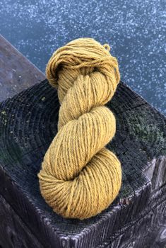 Järbo Svensk ull 4 tr - Skånsk Mustard 100 g