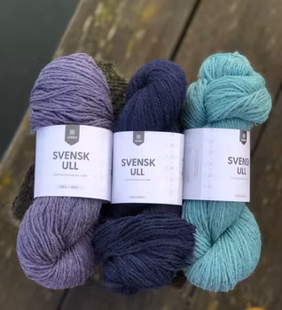 Järbo Svensk ull 3 tr - Plum Harvest 100 g