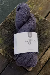 Järbo Svensk ull 3 tr - Swedish Black 100 g