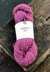 Järbo Svensk ull 3 tr - Heather Field 100 g