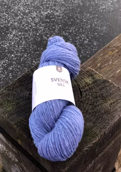 Järbo Svensk ull 3 tr - Dala Blue 100 g