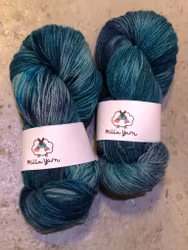 Milla Finull - Uti Östersjöns mörka djup (på mellangrå) 100 g