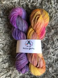 Garnpaket - Lavender & Dusty Roses 100 g