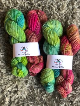 Garnpaket - Spring Kisses & Dusty Roses 100 g
