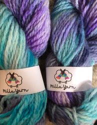Milla Vams - Fruset Hav (på vit) 50 g
