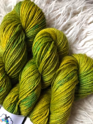 Handfärgad Llama Silk - Spring Kisses 50 g