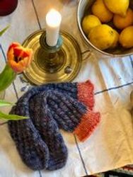 Millas tunna Spiral Sockor - stickmönster