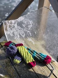 Millas tunna Spiral Sockor - stickmönster
