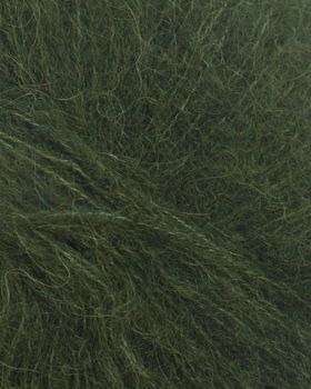 Alpaca Silk - Mørk mosegrønn (486)
