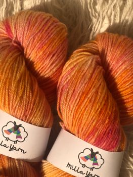 Milla Norsk DK - Dark Pink Sunshine 100 g