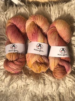 Milla Norsk DK - Dusty Roses 100 g