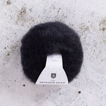 Fin Mohair Silke - Black Raven 31540
