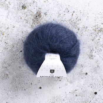 Fin Mohair Silke - Midnight Sail 31542