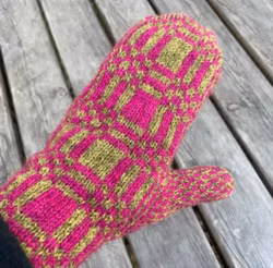 Väverskan Vantar - svenskt stickmönster