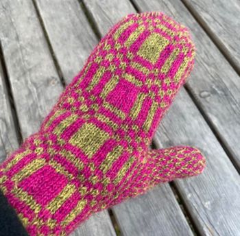 Väverskan Vantar - svenskt stickmönster