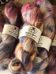 Milla Baby Suri Silk Cloud 400 -  Torkade Blommor 50 g