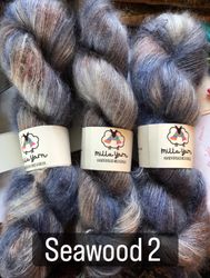 Milla Silk/Mohair - Seawood 50 g