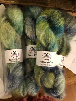 Milla Silk/Mohair - Sjögräs 50 g