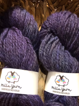 Milla Vams - Sotad Lavendel (på mellangrå) 50 g