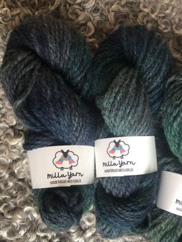 Milla Vams - Uti Östersjöns Mörka Djup (på mellangrå) 50 g