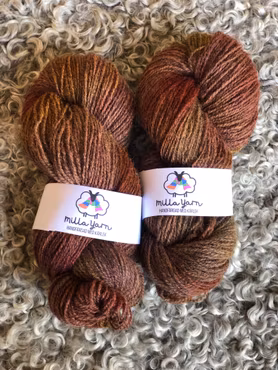 Milla Finull - Ljus Kanel (på ljusgrå) 100 g