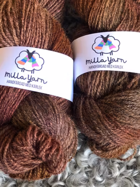 Milla Finull - Ljus Kanel (på ljusgrå) 100 g