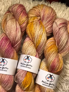 Milla Alpacka/Linne/Silke - Deseret Flower 100 g