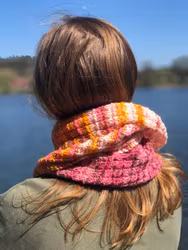 Karins scarf - stickmönster