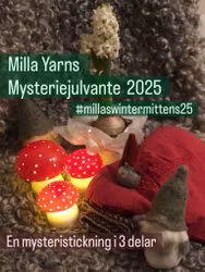 Mysteristickning Millas Vintervante25 - stickmönster