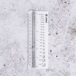 Stickmått med linjal från Järbo