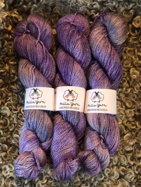 Milla Alpacka/Linne/Silke - Lavendel 100 g