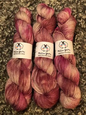 Milla Angel Mist Lace - Körsbärsglass 100 g