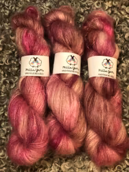 Milla Silk/Mohair - Körsbärsglass 50 g