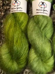 Milla Silk/Mohair - Ärtskott 50 g