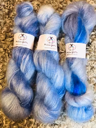 Milla Silk/Mohair - Cloudy Summer Sky 50 g
