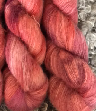 Milla Baby Suri Silk Cloud 400 - Hallonglass 50 g