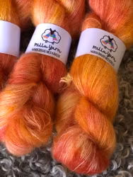 Milla Silk/Mohair - BrandLilja 50 g
