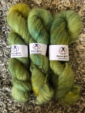 Milla Silk/Mohair - Sjögräs 50 g