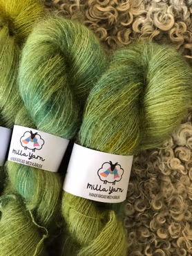 Milla Silk/Mohair - Sjögräs 50 g
