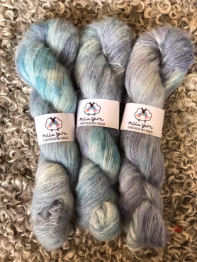 Milla Baby Suri Silk Cloud 300 - Cloudy Summer Sky 50 g