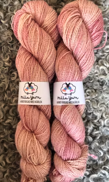 Milla Alpacka/Linne/Silke DK - Ljusrosa 100 g