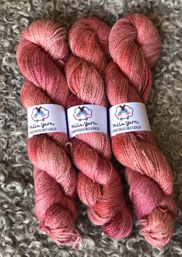 Milla Alpacka/Linne/Silke DK - Lingon och Mjölk 100 g
