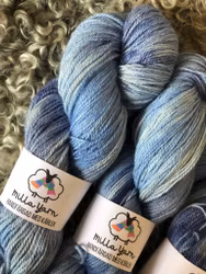 Milla Alpacka/Linne/Silke Fingering - SommarHimmel 100 g