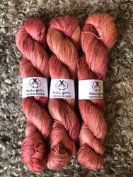 Milla Alpacka/Linne/Silke Fingering - Lingon och Mjölk 100 g