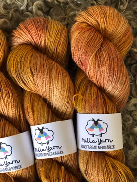 Milla Alpacka/Linne/Silke Fingering - Varm Sand 100 g