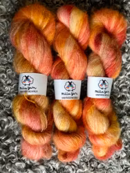 Milla Silk/Mohair - Ljusa Höstlöv 50 g
