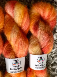Milla Silk/Mohair - Ljusa Höstlöv 50 g