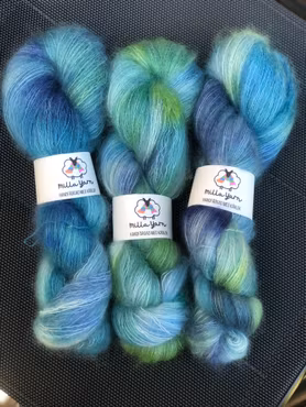 Milla Silk/Mohair - Under Ytan 50 g