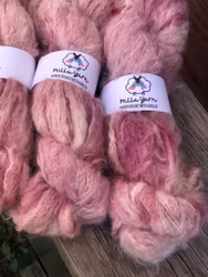 Milla Suri Silk DK - Gammelrosa 100 g
